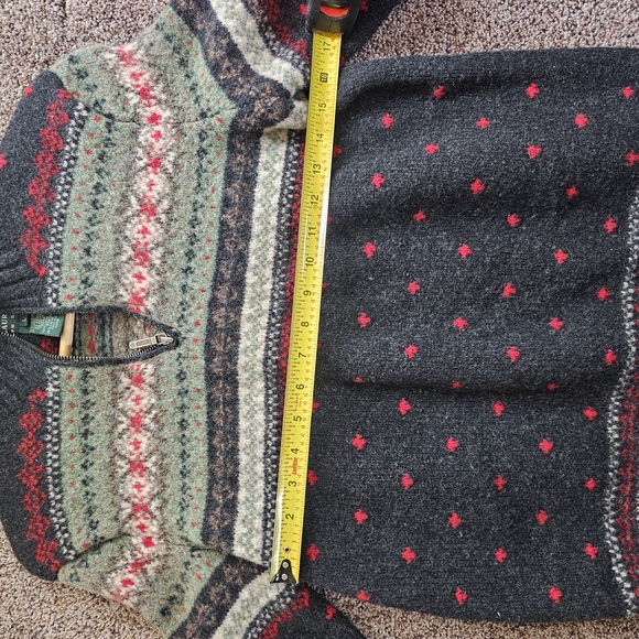 Lauren Ralph Lauren Hand Knit Wool Blend Sweater Size L READ - Picture 5 of 7